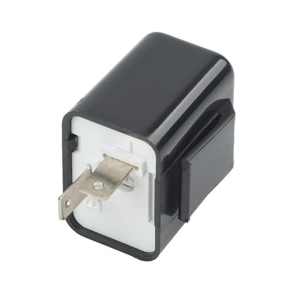 12V Motorcycle Turn Signal Indicator Relay Adjustable Speed for Various Brands