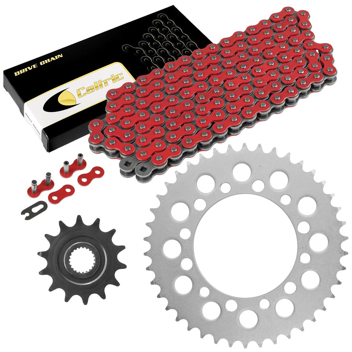 Drive Chain And Sprocket Kit Replacement for Honda TRX200 FourTrax (1990–1997)