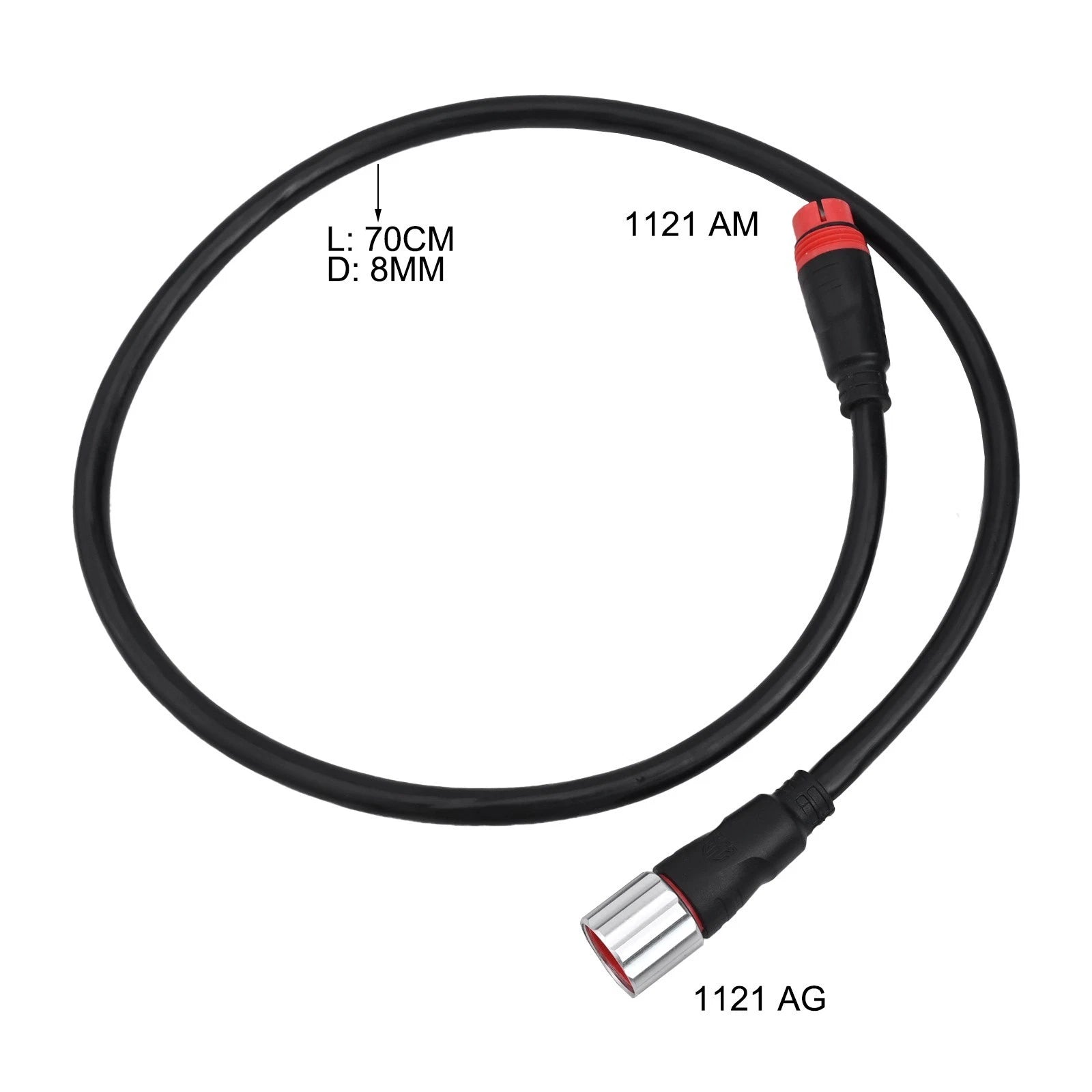 Waterproof Motor Wire 70CM for Various Applications