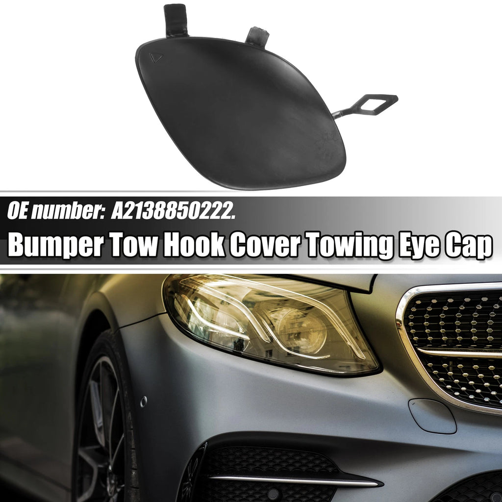 Front Right Tow Hook Cover Towing Eye Cap for Mercedes-Benz E 300 (2017–2024)