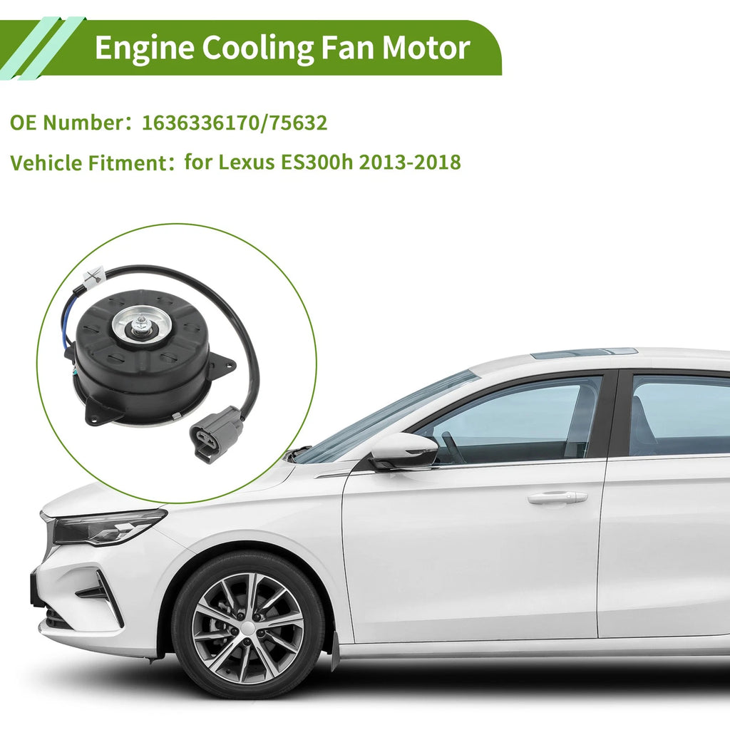 Radiator Fan Motor Replacement for Lexus ES300h (2013–2018)