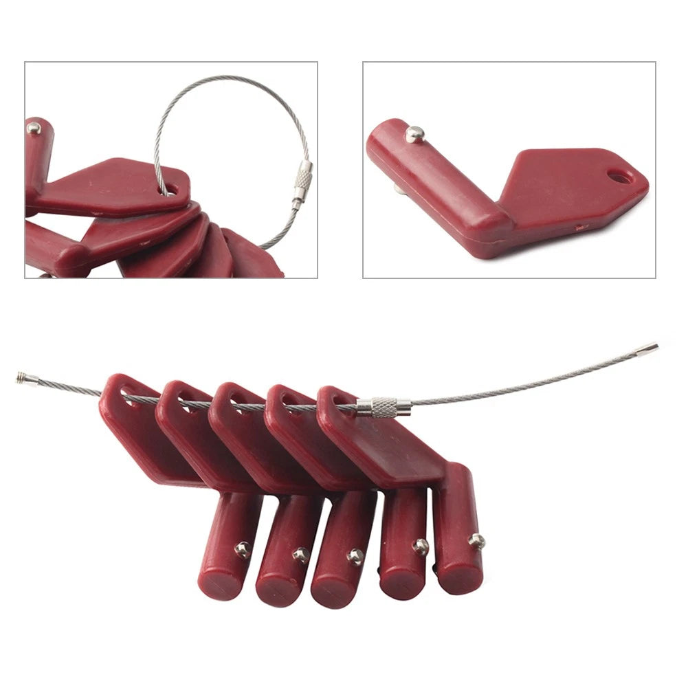 Master Battery Disconnect Isolator Keys for Volvo Heavy Equipment (8157766)