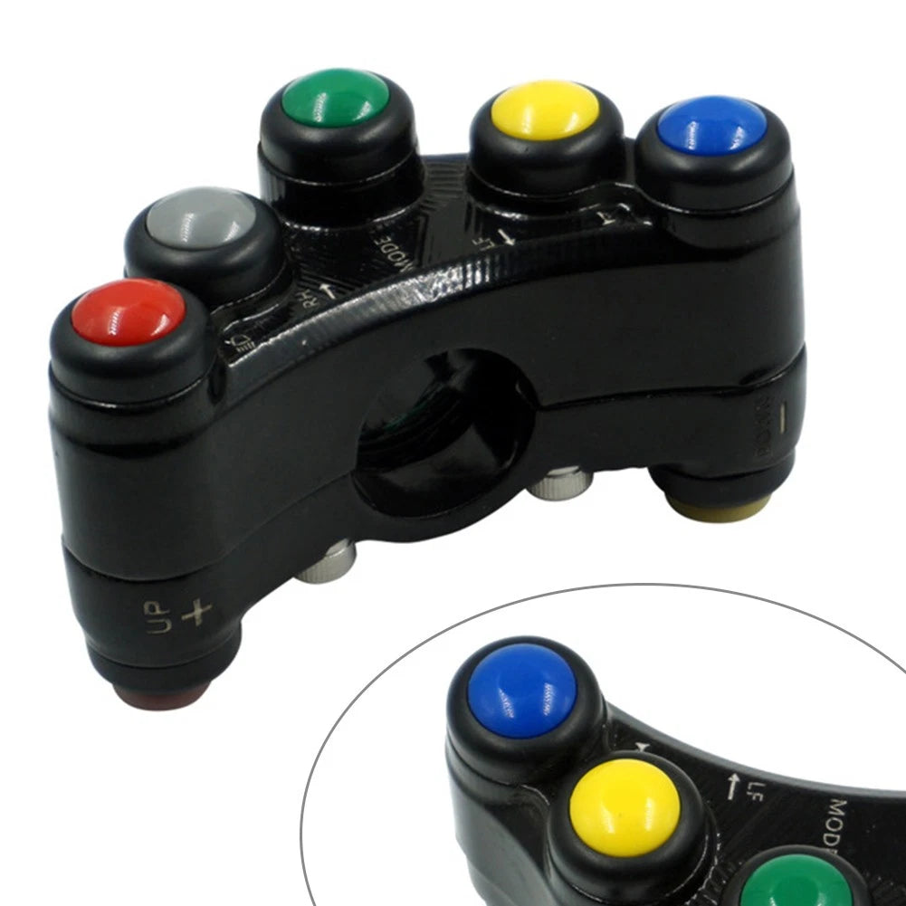 Handlebar Control Switch Button for Motorcycle (7/8" 22mm)