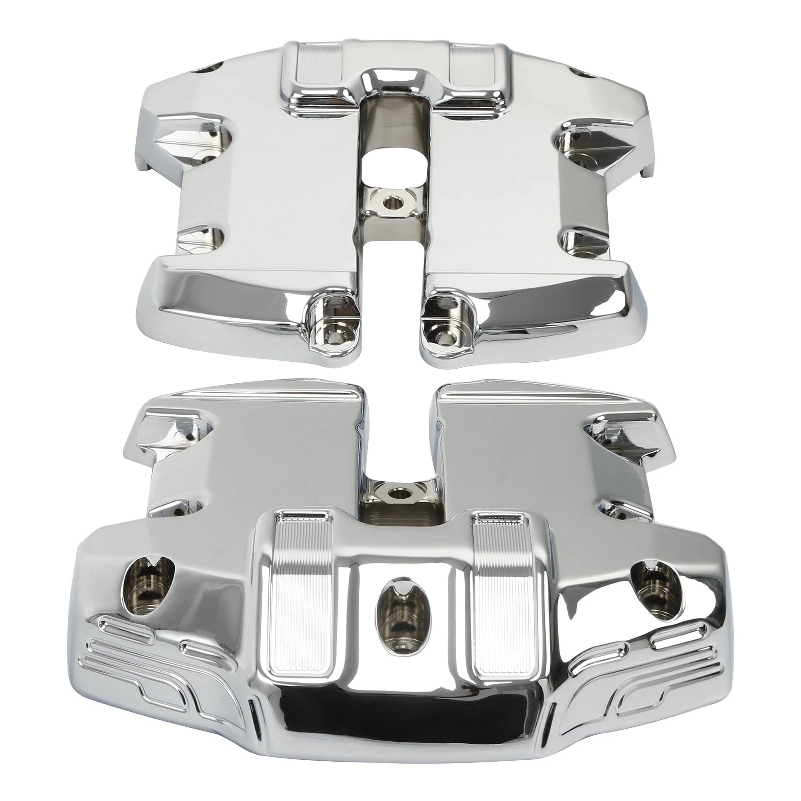 Upper Rocker Box Covers for Harley Electra Road Glide Trike (2017–Present) Chrome