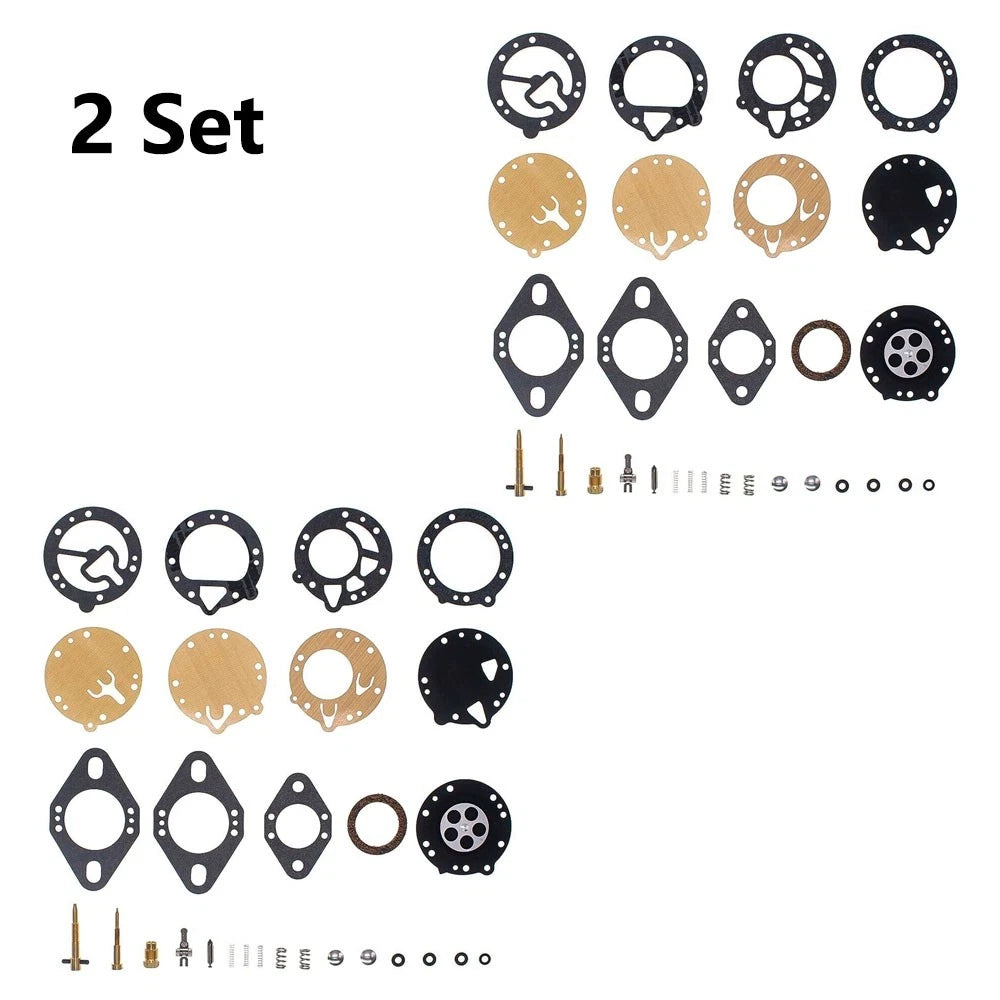 2X Carburetor Gasket Rebuild Kit for Tillotson HR Series Snowmobile