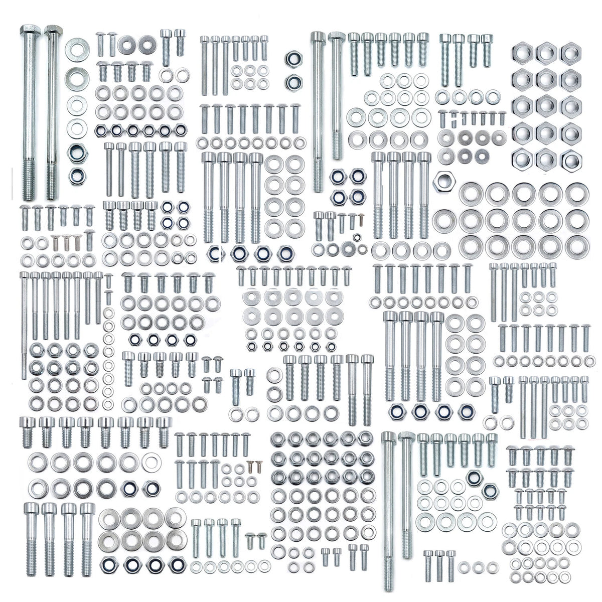 632 Piece Galvanized Steel Bolt Kit for Yamaha Banshee (1987–2006)