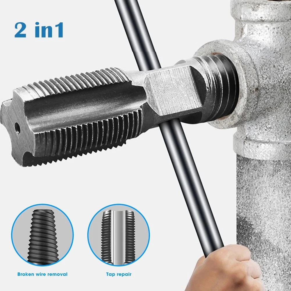 Screw Extractor Set for Faucet Water Pipe Triangle Valve