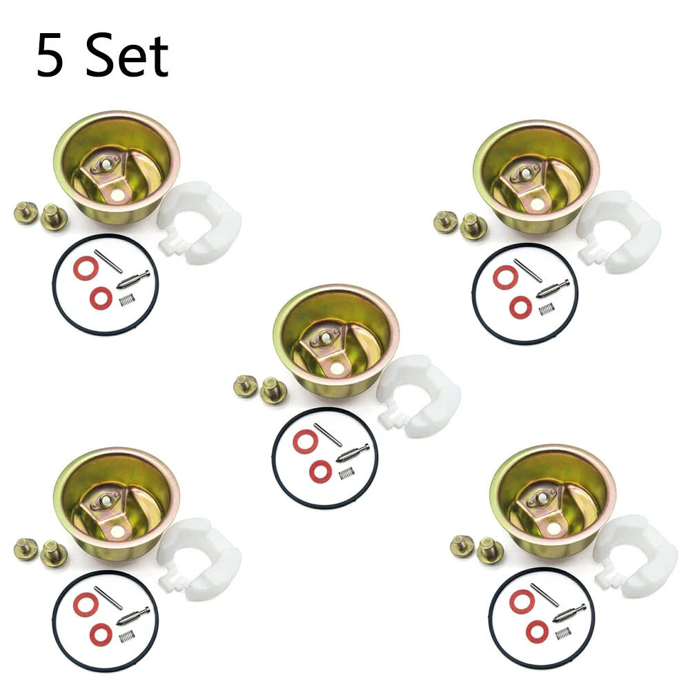 Set of 5 Carburetor Kits for Honda GX240 GX270 GX340 GX390