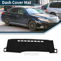 Dash Cover Mat Protector Pad for Toyota Aqua NHP (2011–2021) Black