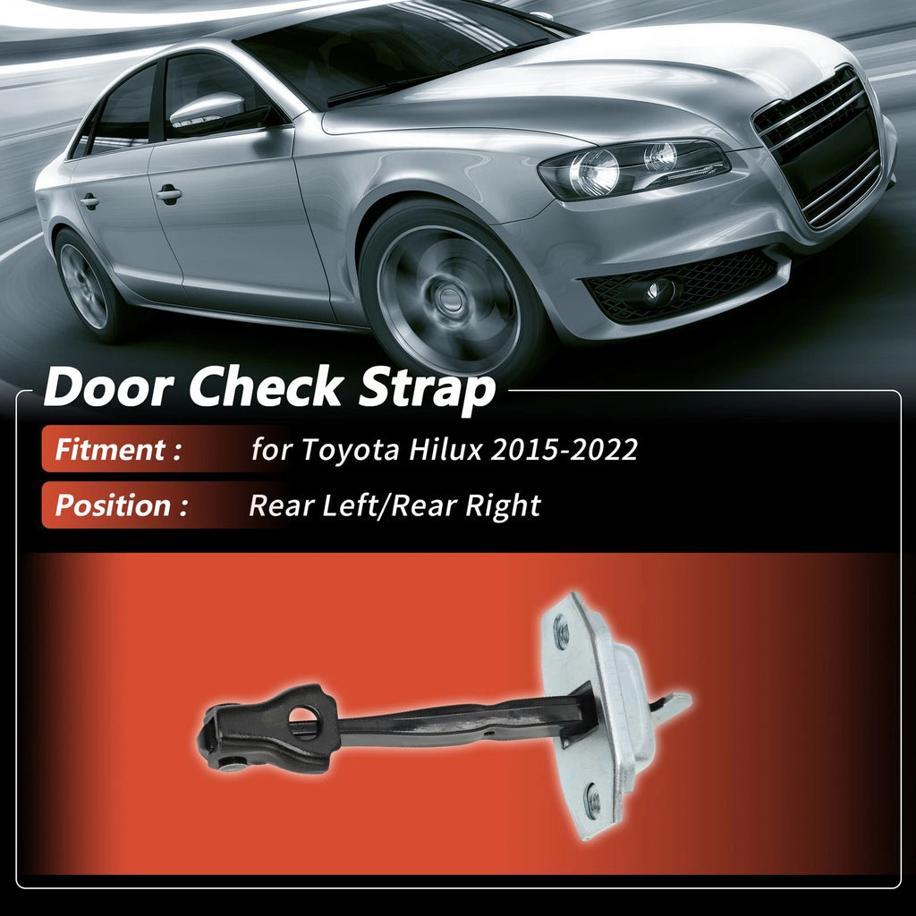 Door Check Strap Rear Left Right Replacement for Toyota Hilux (2015–2022)