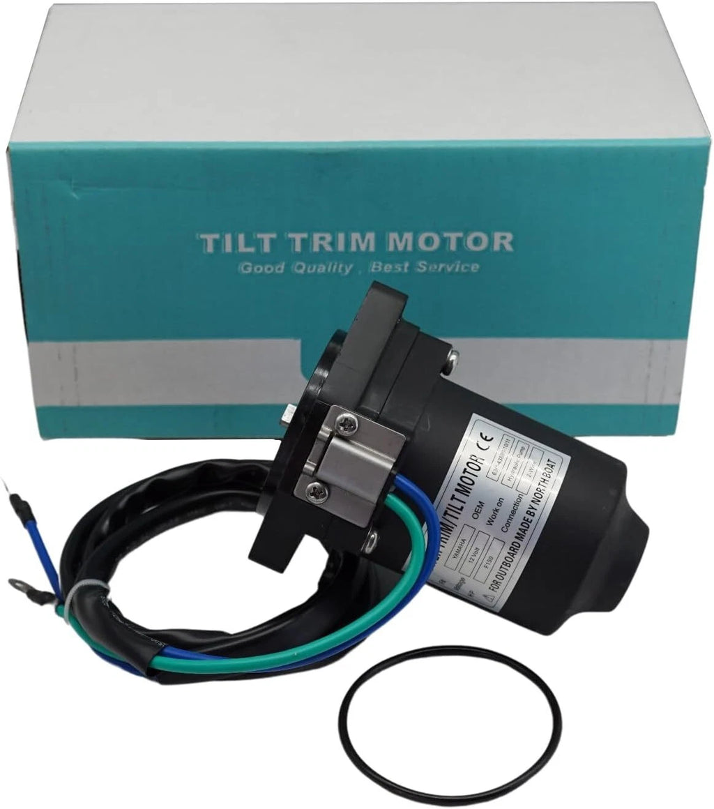 Power Tilt Trim Motor for Yamaha Outboards 115 150 HP (63P-43880, 6EK-43880)