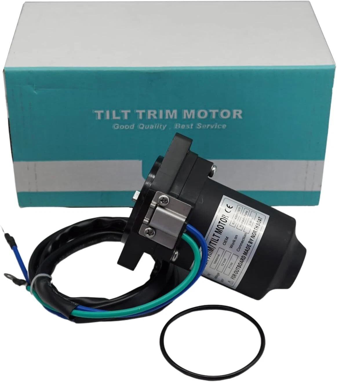 Power Tilt Trim Motor for Yamaha Outboards 115 150 HP (63P-43880, 6EK-43880)