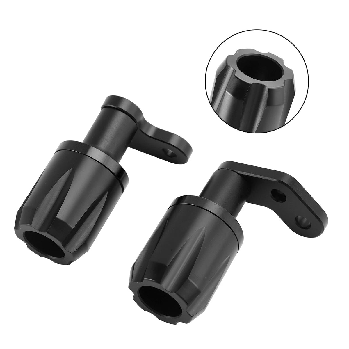 CNC Anti-Crash Frame Sliders Protector for Kawasaki ZX-6R (2024–2025)