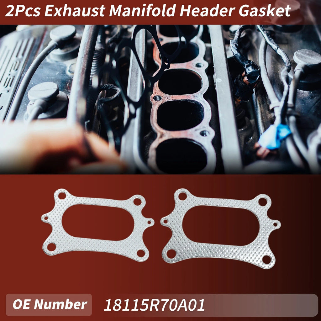 Exhaust Manifold Header Gasket Set for Honda Odyssey (2008–2020)
