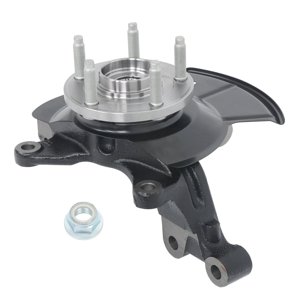 Front Passenger Side Steering Knuckle Wheel Hub Bearing Assembly for Ford (2011–2014)