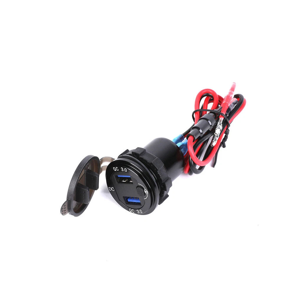 QC3.0 USB Power Connector Socket for Honda CB750 Hornet (2023–2024)