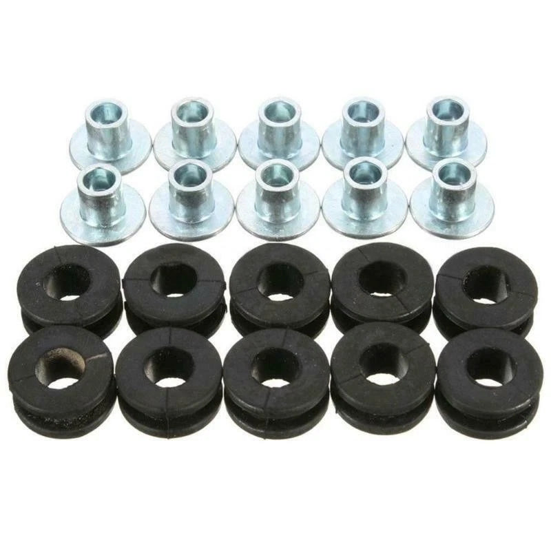 10PCS Rubber Gasket Grommets for Automotive Use