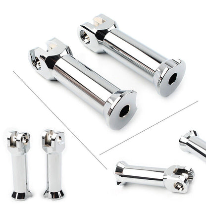 Foot Rest Pegs Bracket for Harley Softail Slim Fat Bob Low Rider (2018–2020) Chrome