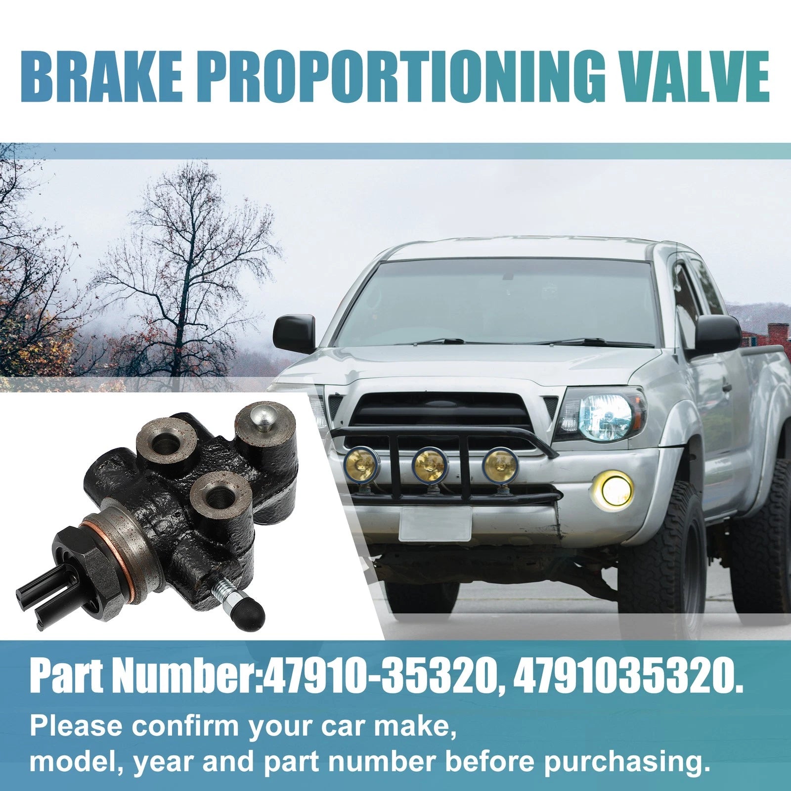 Brake Proportioning Valve for Toyota Tacoma (1995–2004)
