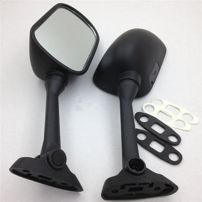 Black Racing Mirrors for Suzuki GSXR 1000/SV650 (2003–2006)