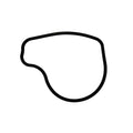 Water Passage Gasket Seal for OMC Cobra Volvo Penta Outdrive (3852560, 911823)