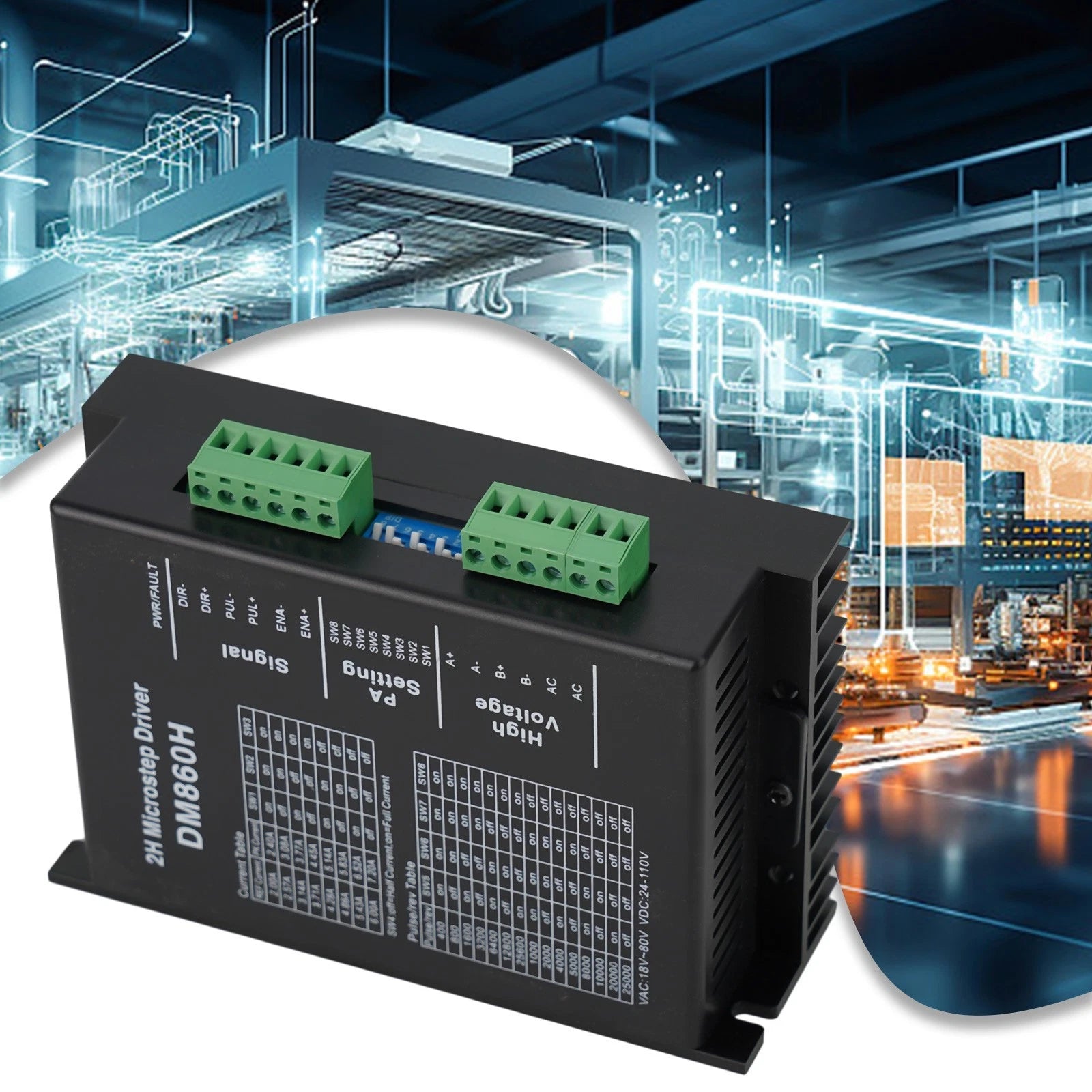 DM860H Stepper Motor Driver for