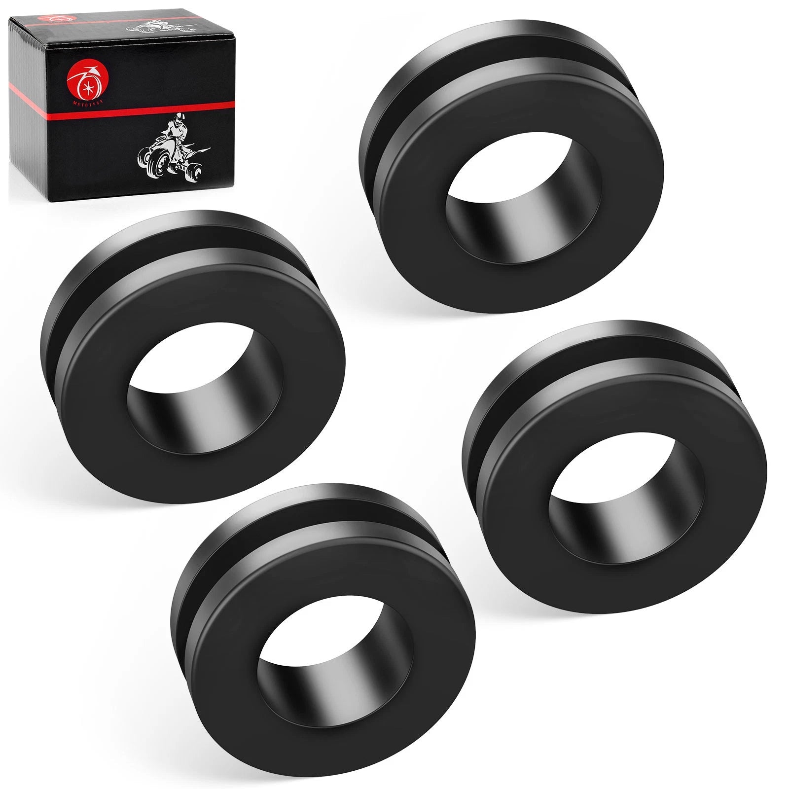 Set of 4 Fuel Tank Vent Insulator Grommets for Club Car Gas Golf Cart (1015139)