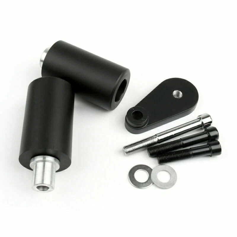 Frame Sliders Crash Protector for Yamaha YZF R6 R6S (2003–2008) No Cut Black