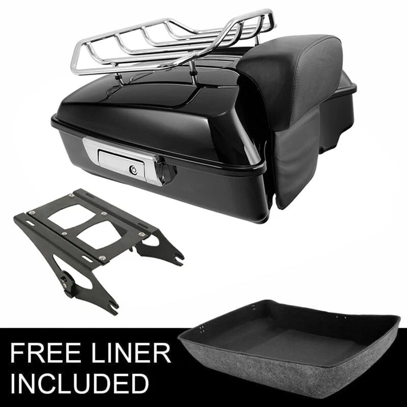 Chopped Trunk Backrest for Harley Touring Road King Glide (2014–2026)