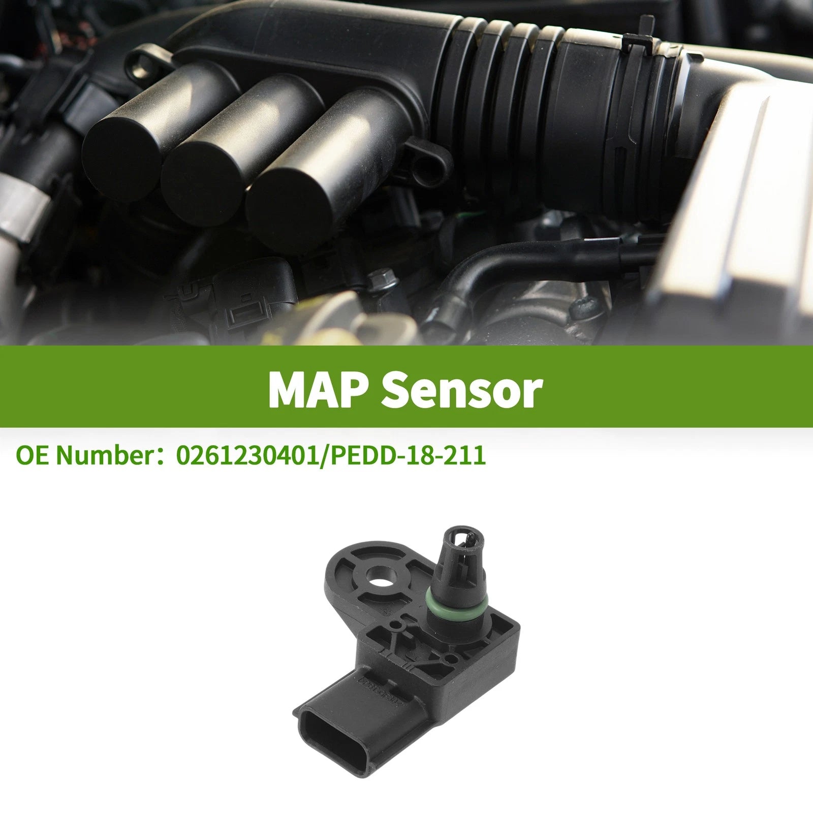 MAP Sensor No.0261230401 for Mazda 3 Hatchback (2004–2009)