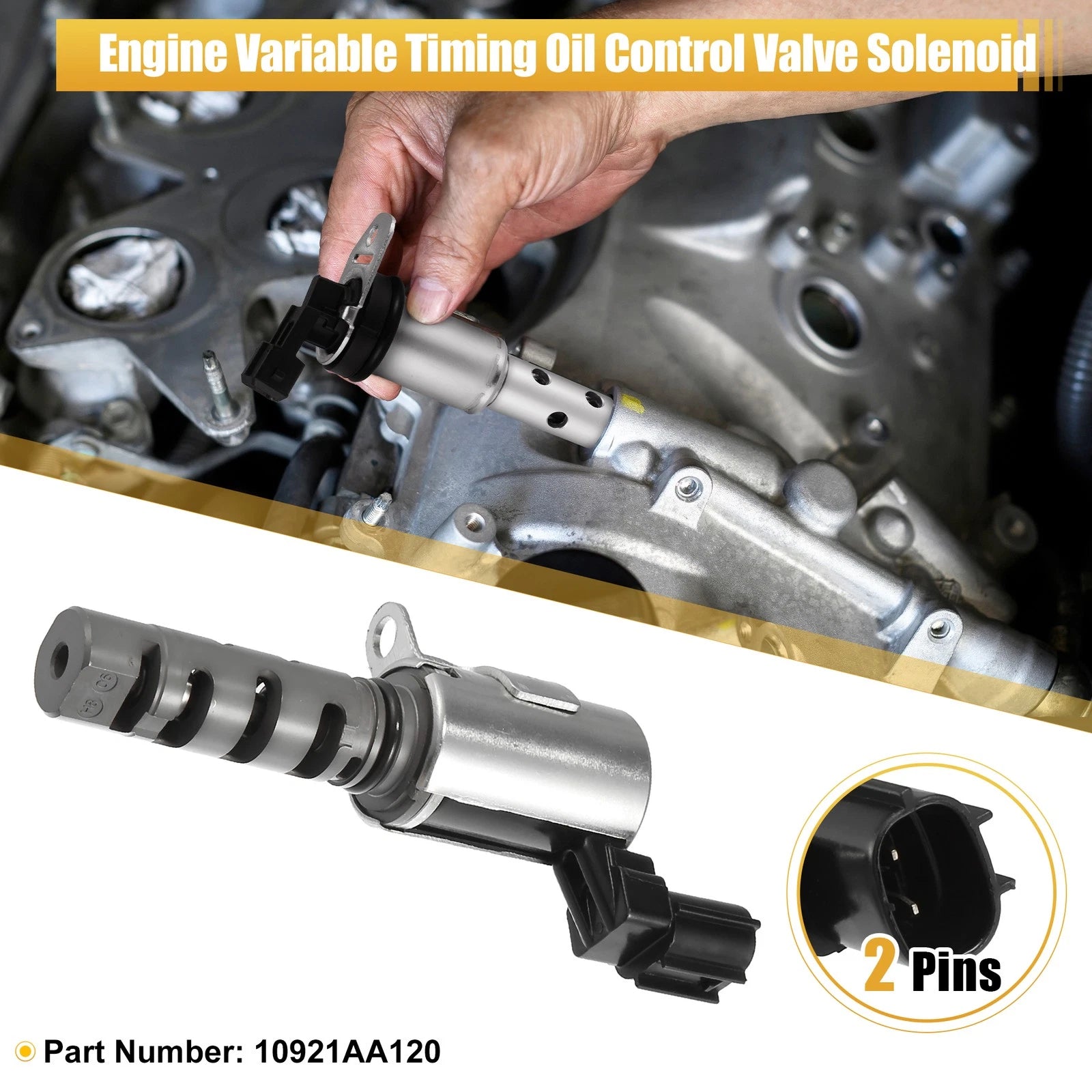 Variable Valve Timing VVT Solenoid Replacement for Subaru Legacy 3.6L (2010–2011)