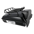 Matte 5.5" Razor Trunk Backrest Rack for Harley Touring Road Glide (2014–2026)