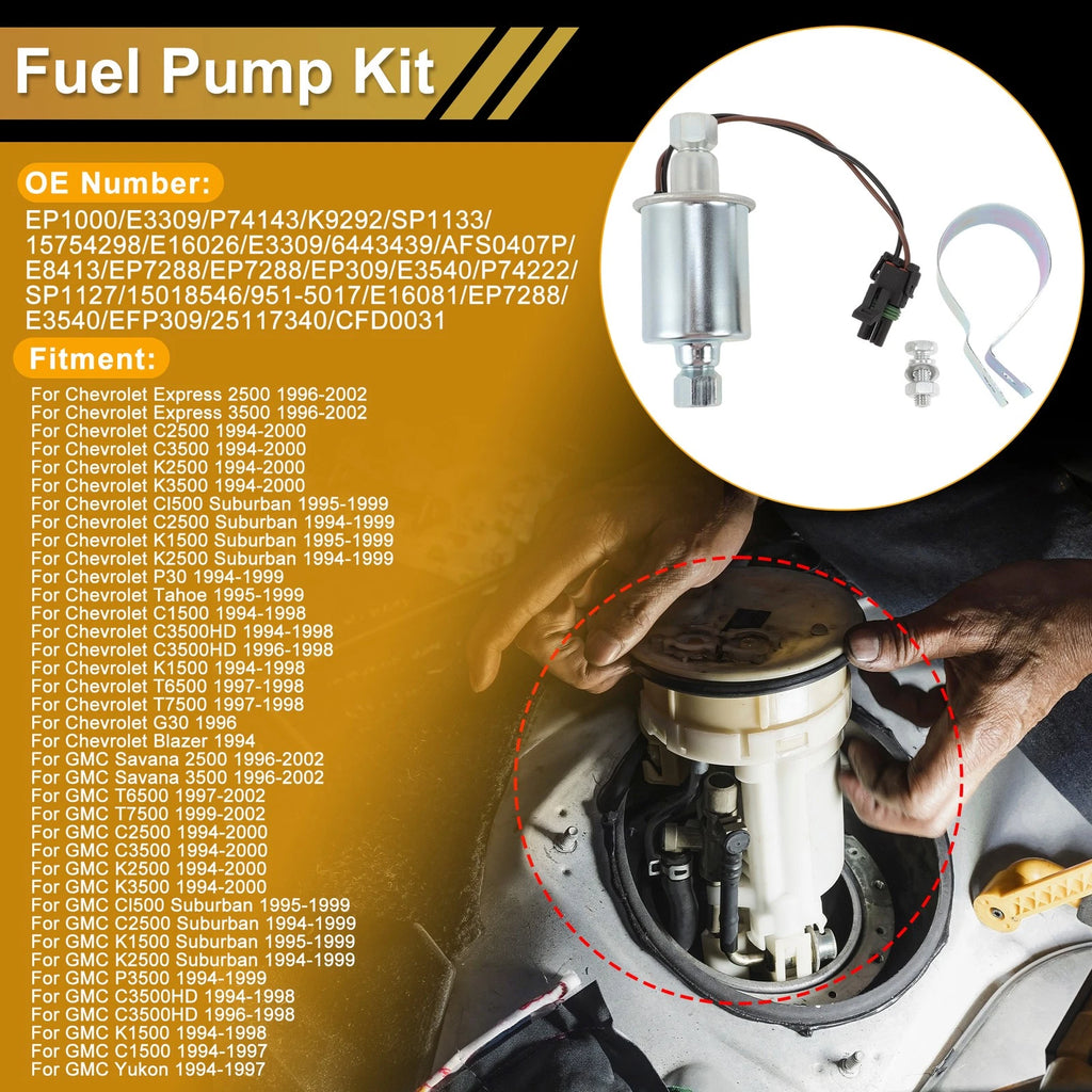 Fuel Pump Replacement for Chevrolet Express 2500 (1996–2002)
