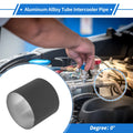 3.5" OD Intercooler Pipe for - Black, 0° Angle
