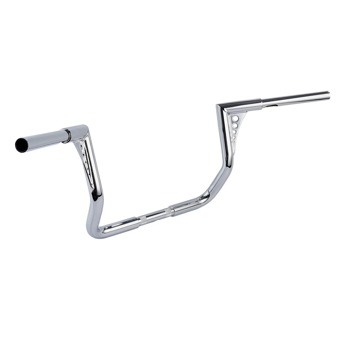 Chrome/Black 12" Ape Hanger Handlebar for Harley Electra Glide (1982–2024)