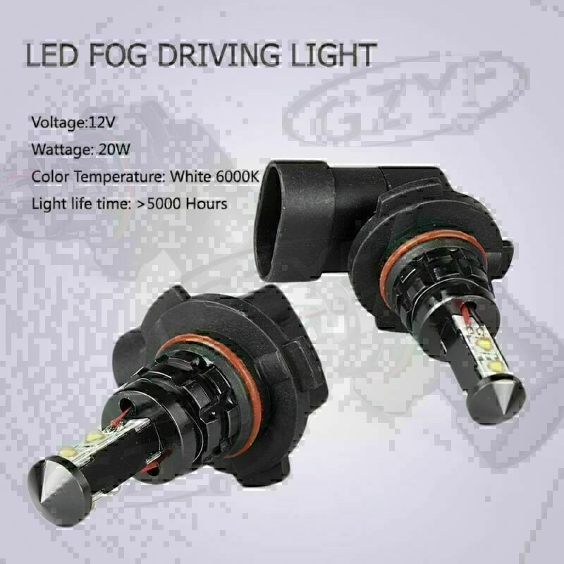 20W White LED Headlight Fog Light Bulb for H10 (2010–2023)