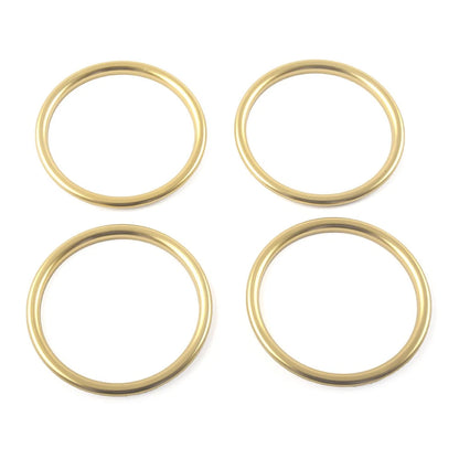 Center Console Air Condition Vent Outlet Ring Cover Trim for Audi A1 S1 (2010–2018) - Gold