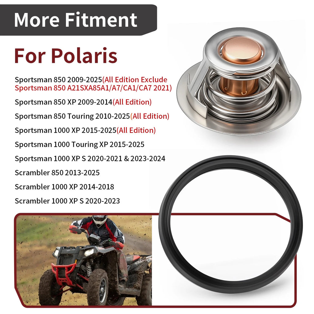 Thermostat with Seal for Polaris Sportsman 1000 XP S (2020–2021, 2023–2024)