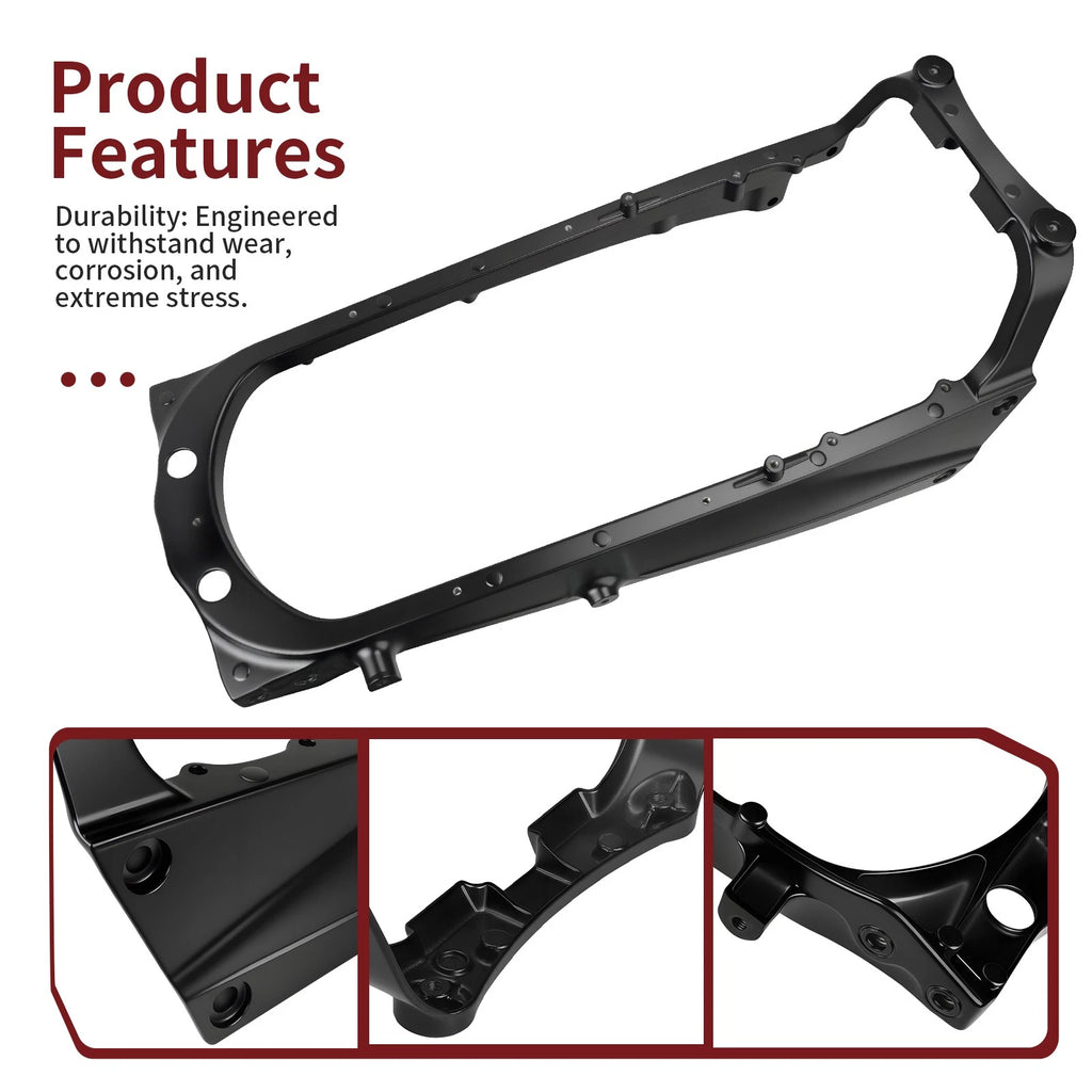 Sub Frame for Yamaha Raptor 700 700R YFM700 YFM700R (2006–2024) 1S3-21190-08-00 Black