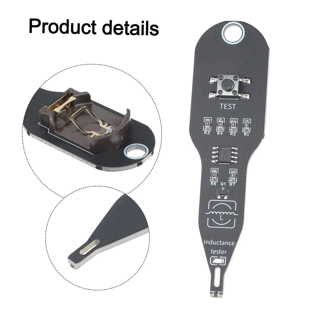 Portable Inductance Tester Circuit with Electromagnetic Induction Technology