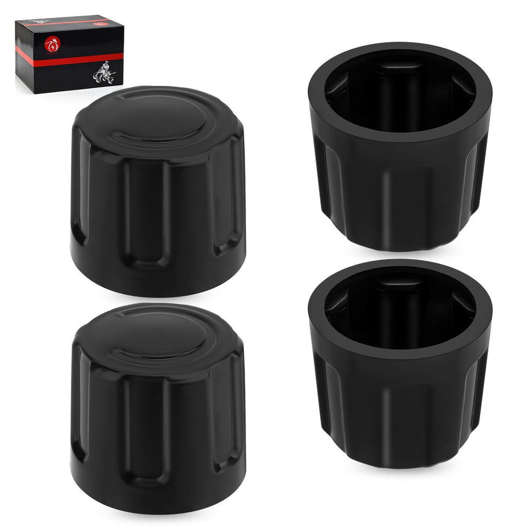 Set of 4 Center Hub Wheel Caps for Suzuki Quadrunner ALT LT 50 90 125 185 230 250 300
