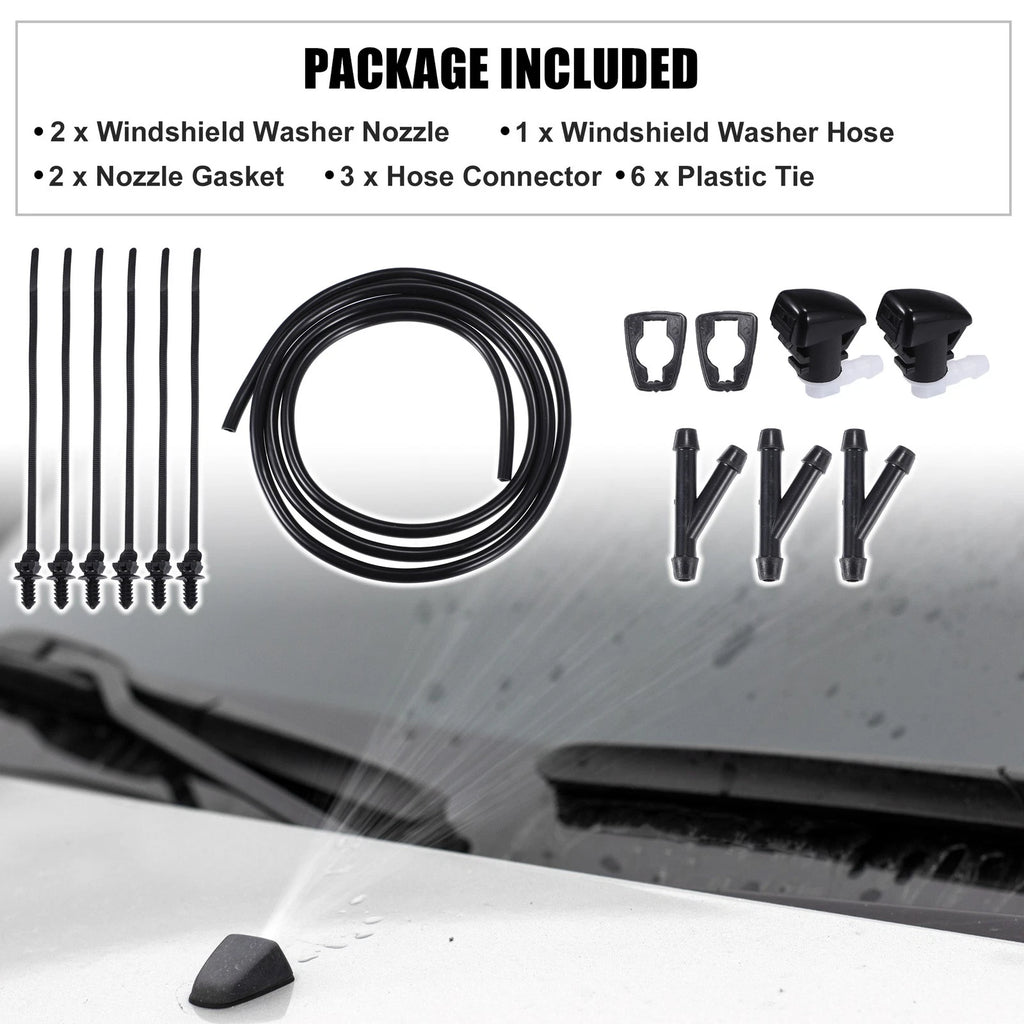 Windshield Washer Nozzle Spray Kit for Dodge Durango (2023–2023)