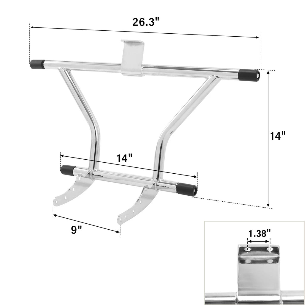 Chrome Engine Guard Crash Bar for Harley Softail (2018–2024)
