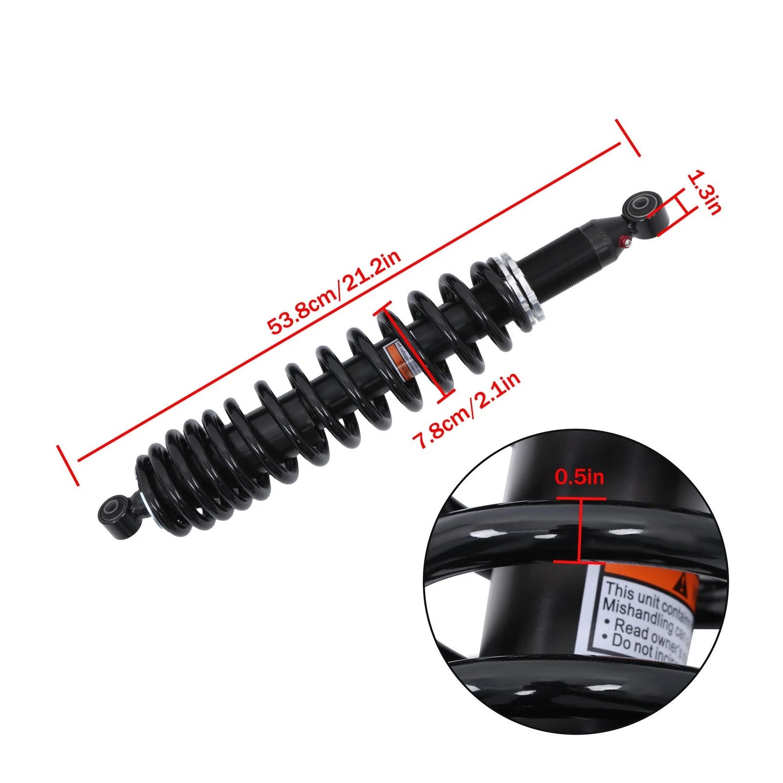 Front Shock Absorber Assy for Yamaha Wolverine X4 (2018–2020)