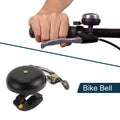 Bicycle Trigger Bell Loud Sound for Road Bikes 100DB Retro Black (N/A)