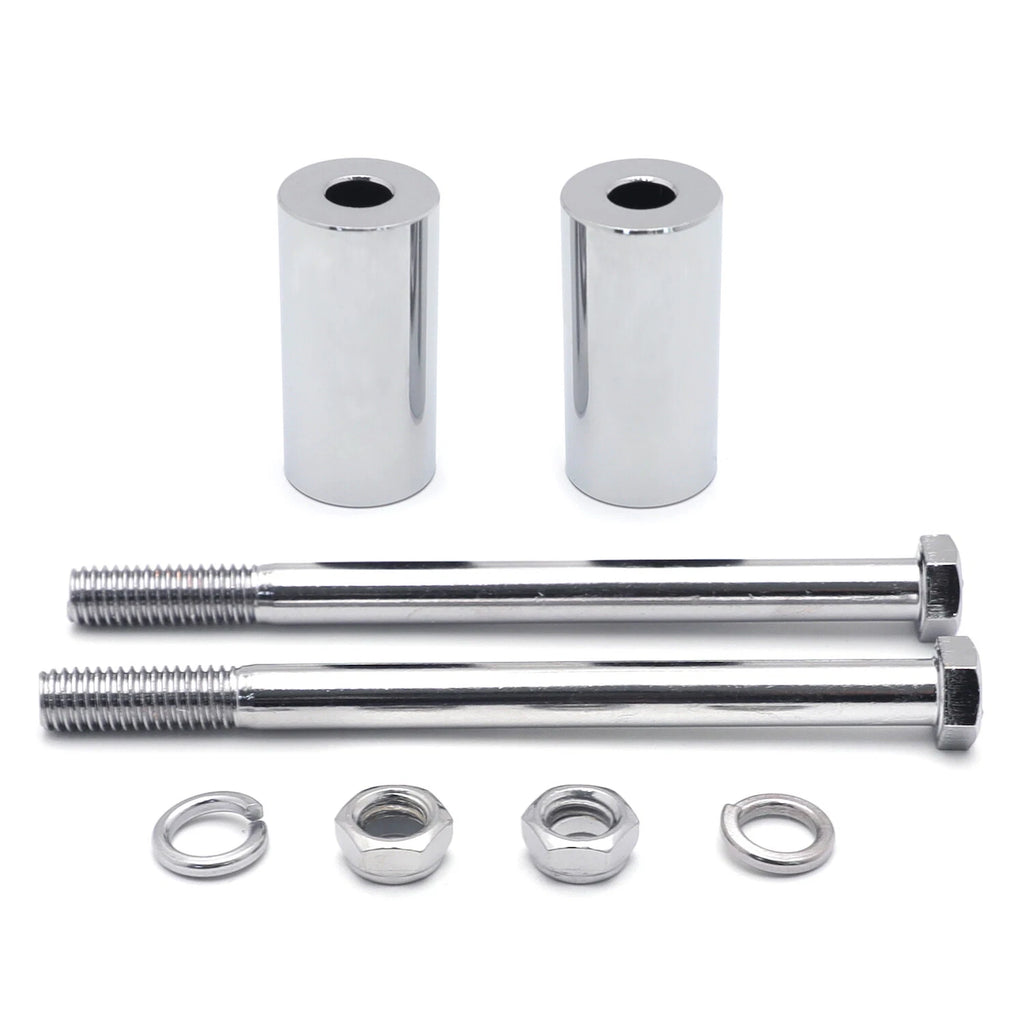 2" Chrome Handlebar Risers for Kawasaki Vulcan 800 1500 1600 2000