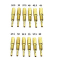 12Pcs Carb Idle Jet Slow Pilot Jets 32.5-60 for Mikuni TM VM28/486 HSR42/45/48