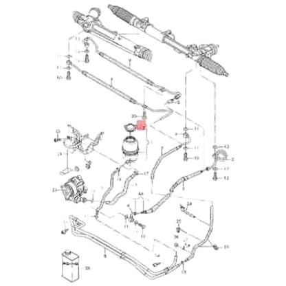Power Steering Cap for