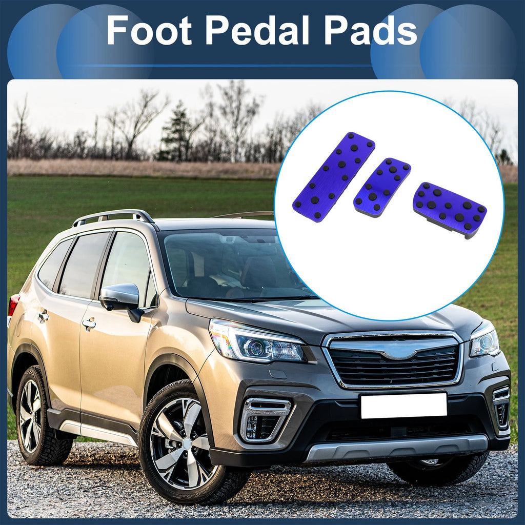 Automatic Foot Accelerator Pedal Covers Set for Subaru Forester 2003–2005