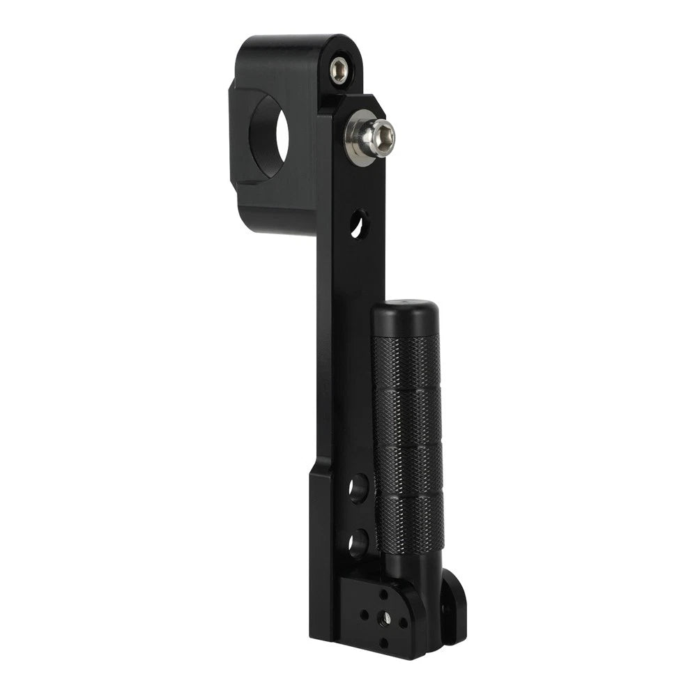 2x Motorcycle Adjustable Highway Foot Pegs Pedals For 7/8"-1.25" Crash Bar Mount